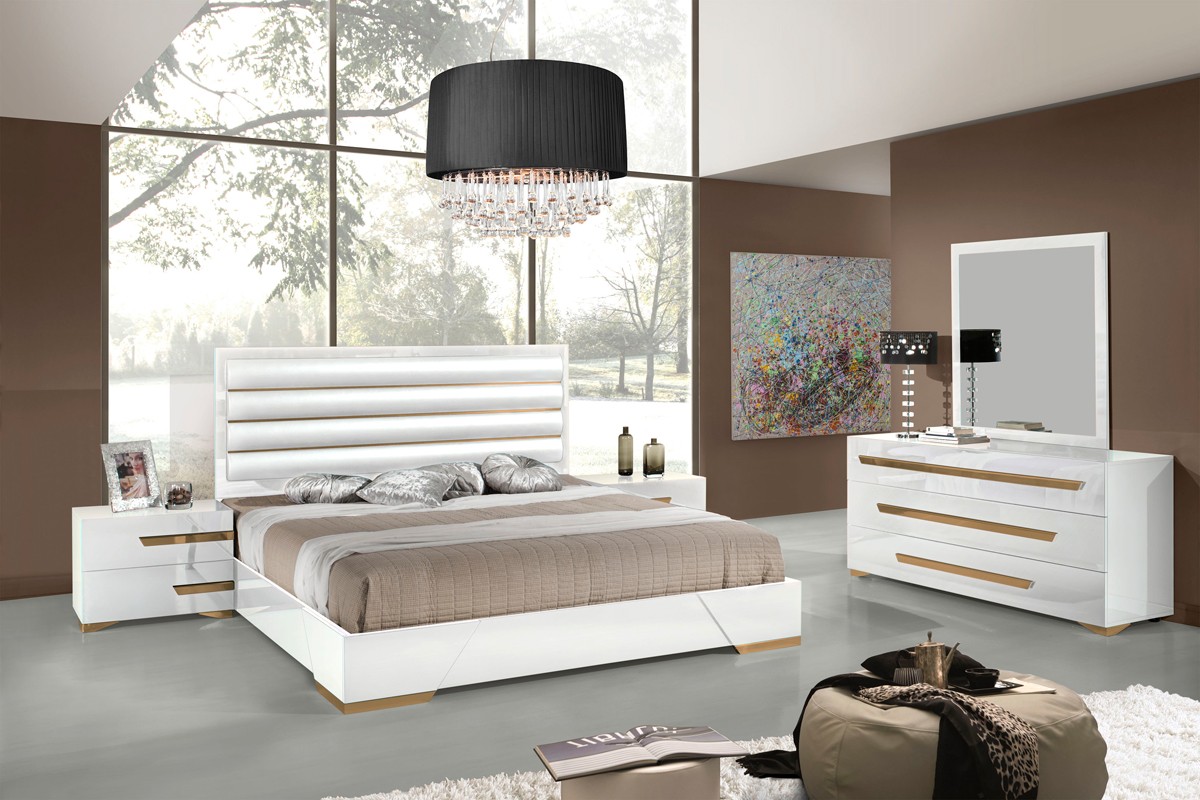 Vig Furniture 5pc Queen Bedroom Set Vgacjuliet Hot Sectionals